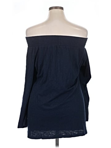 Allen Allen 3/4 Sleeve Top (view 2)