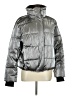 Lou & Grey 100% Polyester Metallic Silver Snow Jacket Size M - photo 1
