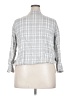 Lane Bryant Gray 3/4 Sleeve Blouse Size 18 - photo 2