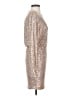 BCBGMAXAZRIA Metallic Silver Cocktail Dress Size XS - photo 4