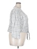 Lane Bryant Gray 3/4 Sleeve Blouse Size 18 - photo 4