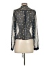 Xtaren 100% Polyester Polka Dots Blue Long Sleeve Blouse Size XS (estimated) - photo 2
