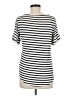 Green Envelope Stripes Ivory Short Sleeve T-Shirt Size M - photo 2
