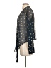 Xtaren 100% Polyester Polka Dots Blue Long Sleeve Blouse Size XS (estimated) - photo 5