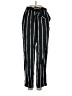 H&M Stripes Black Casual Pants Size 0 - photo 1