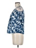 Next 100% Cotton Blue Sleeveless Blouse Size 6 - photo 5