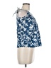 Next 100% Cotton Blue Sleeveless Blouse Size 6 - photo 4