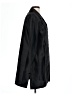 Susan Graver 100% Polyester Black Trenchcoat Size L - photo 4