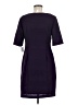 Connected Apparel 100% Polyester Purple Casual Dress Size 8 (petite) - photo 2