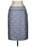 J. McLaughlin Tweed Blue Casual Skirt Size 12 - photo 1
