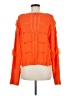 Davi & Dani 100% Acrylic Orange Cardigan Size M - photo 2