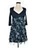 BCBGeneration 100% Polyester Blue Cocktail Dress Size 6 - photo 1