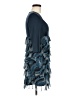 BCBGeneration 100% Polyester Blue Cocktail Dress Size 6 - photo 4