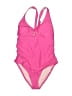 Cupshe Solid Pink One Piece Swimsuit Size 0X - photo 1