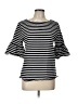 Ellison 100% Cotton Black 3/4 Sleeve Top Size L - photo 1
