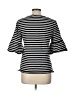 Ellison 100% Cotton Black 3/4 Sleeve Top Size L - photo 2