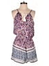 Bebop 100% Polyester Paisley Purple Romper Size S - photo 1