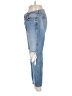 Khaite 100% Cotton Hearts Blue Jeans Size 27 waist - photo 5