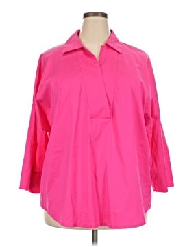 Chico's 3/4 Sleeve Button-Down Shirt (view 1)