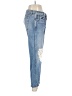 Khaite 100% Cotton Hearts Blue Jeans Size 27 waist - photo 4