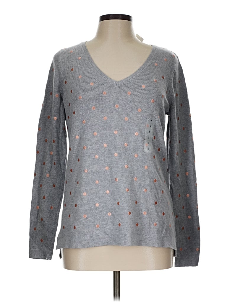 Pre-owned Old Navy Long Sleeve T-shirt In Gray