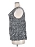 Ellen Tracy Silver Sleeveless Top Size 2X - photo 5