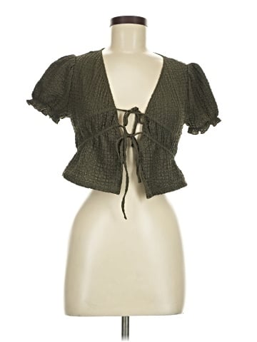 Divided by H&M Short Sleeve Blouse (view 1)