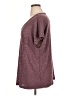 Staccato Burgundy Short Sleeve Top Size 1X - photo 5