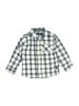 Ben Sherman Plaid Blue Long Sleeve Button-Down Shirt 12-18 MO / 18 MO - photo 1