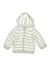 Angel Dear 100% Cotton Stripes White Jacket Size 6-12 mo - photo 1