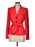 Le Suit 100% Polyester Red Blazer Size 6 - photo 1