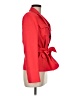 Le Suit 100% Polyester Red Blazer Size 6 - photo 4