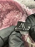 Micoson Purple Faux Fur Jacket Size S - photo 6