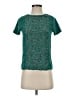 Kachel x Anthropologie Animal Print Teal Short Sleeve T-Shirt Size 2 - photo 1