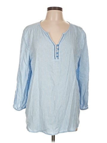 Liz Claiborne 3/4 Sleeve Blouse (view 1)