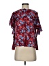 Alexis Red Short Sleeve Blouse Size S - photo 1