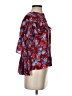 Alexis Red Short Sleeve Blouse Size S - photo 4