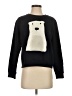 b + ab Graphic Black Sweatshirt Size S - photo 1