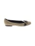 Escada Sport Gold Tan Flats Size EU 38 1/2 - photo 1