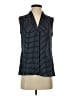 Banana Republic 100% Polyester Black Sleeveless Blouse Size 2 - photo 1