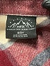 HFX Plaid Burgundy Coat Size S - photo 6