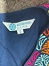 Escapada Graphic Blue Casual Dress Size S - photo 7