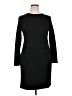 Max Studio Solid Black Casual Dress Size XL - photo 1