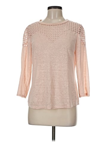 Rebecca Taylor 3/4 Sleeve Top (view 1)