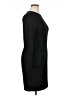 Max Studio Solid Black Casual Dress Size XL - photo 4