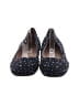 Donald J Pliner Black Blue Flats Size 10 - photo 2