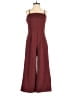 Forever 21 Solid Burgundy Jumpsuit Size S - photo 1