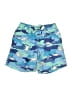 Hanna Andersson 100% Polyester Blue Board Shorts Size 120 cm / US 6X - photo 1