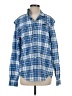 Vineyard Vines Plaid Blue Long Sleeve Button-Down Shirt Size XS - photo 1