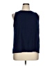 Crown & Ivy Blue Sleeveless T-Shirt Size XL - photo 1